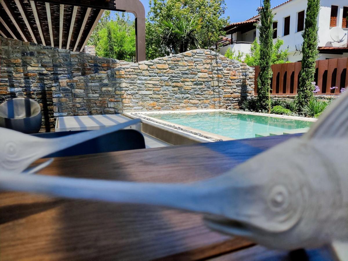 Lethe Villas With Private Pool Kato Gatzea Greece Eksteriør billede